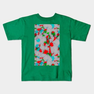 Random Lines Scream pattern Kids T-Shirt